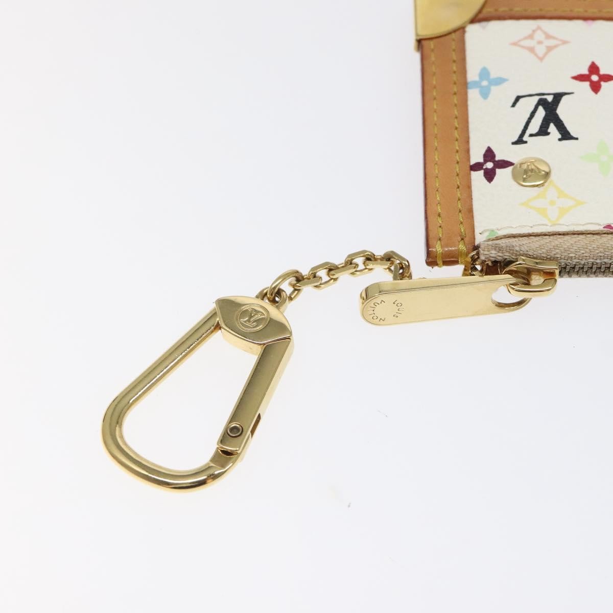 Louis Vuitton Pochette Clés Monogram Canvas, MULTICOLOUR, CANVAS, Wallets
