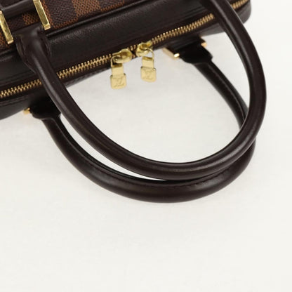 Louis Vuitton Brera Handbag Damier, BROWN, CANVAS, Handbag