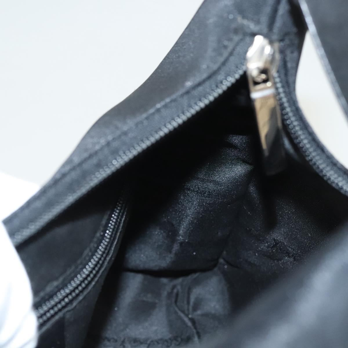 Salvatore Ferragamo Vintage Shoulder Bag Nylon, BLACK, NYLON, Shoulder bag