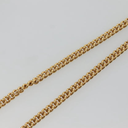 Christian Dior CD Pendant Necklace Gold-plated, GOLD, METAL, Necklace