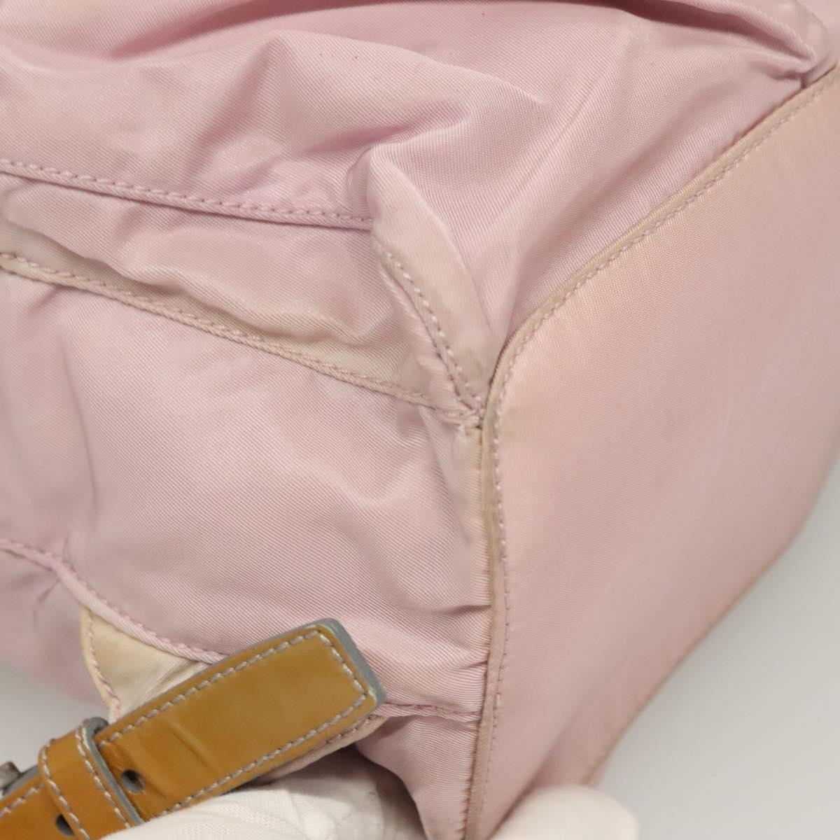 Prada Double Front Pocket Backpack Tessuto, PINK, NYLON, Backpack