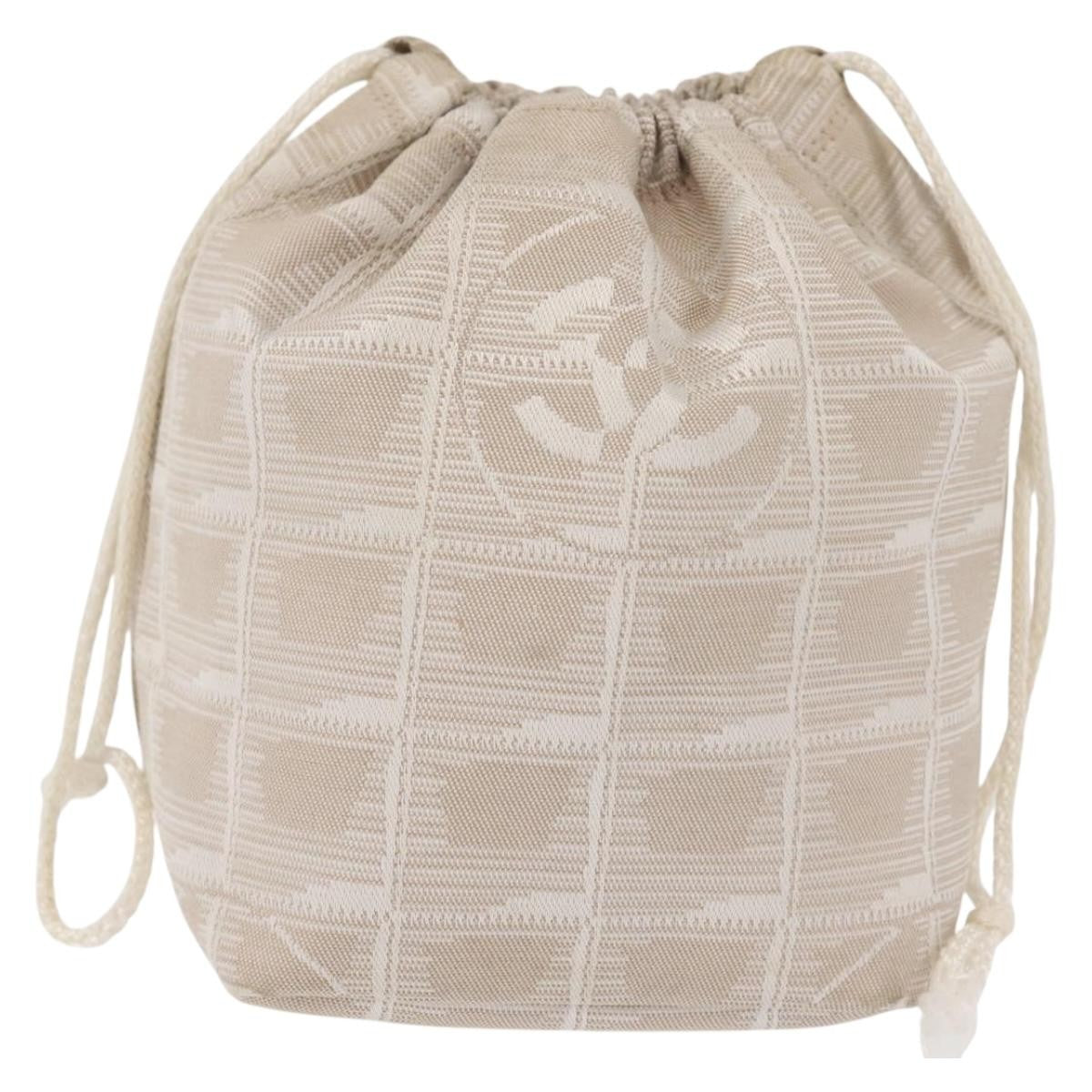 Chanel Travel Line Hobo Nylon, PINK, NYLON, Travel bag