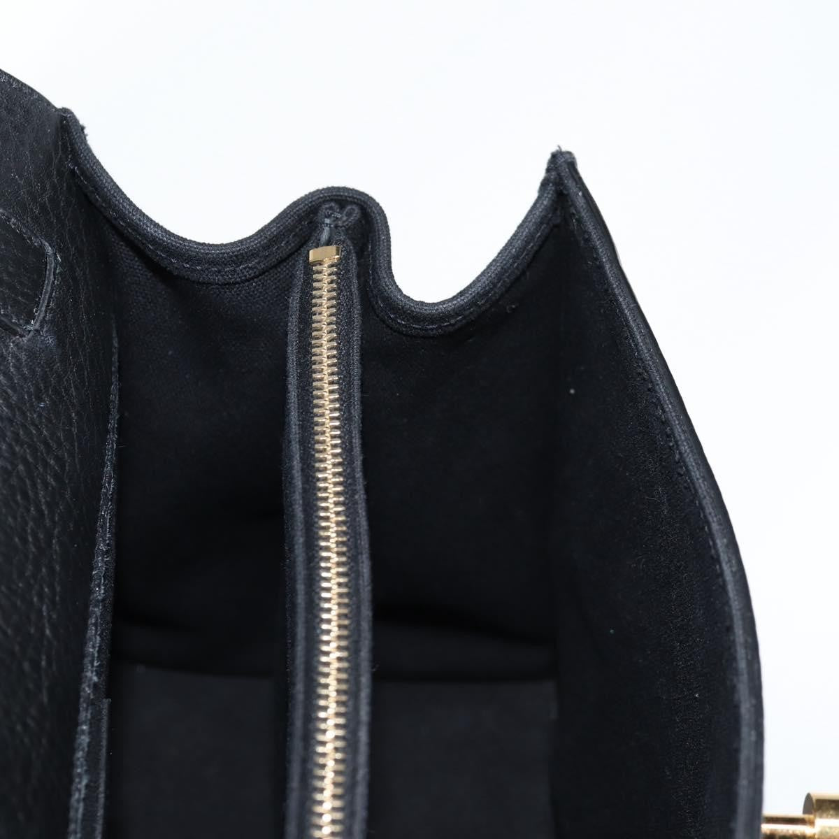 Saint Laurent Muse Two Bag Leather, BLACK, LEATHER, Handbag