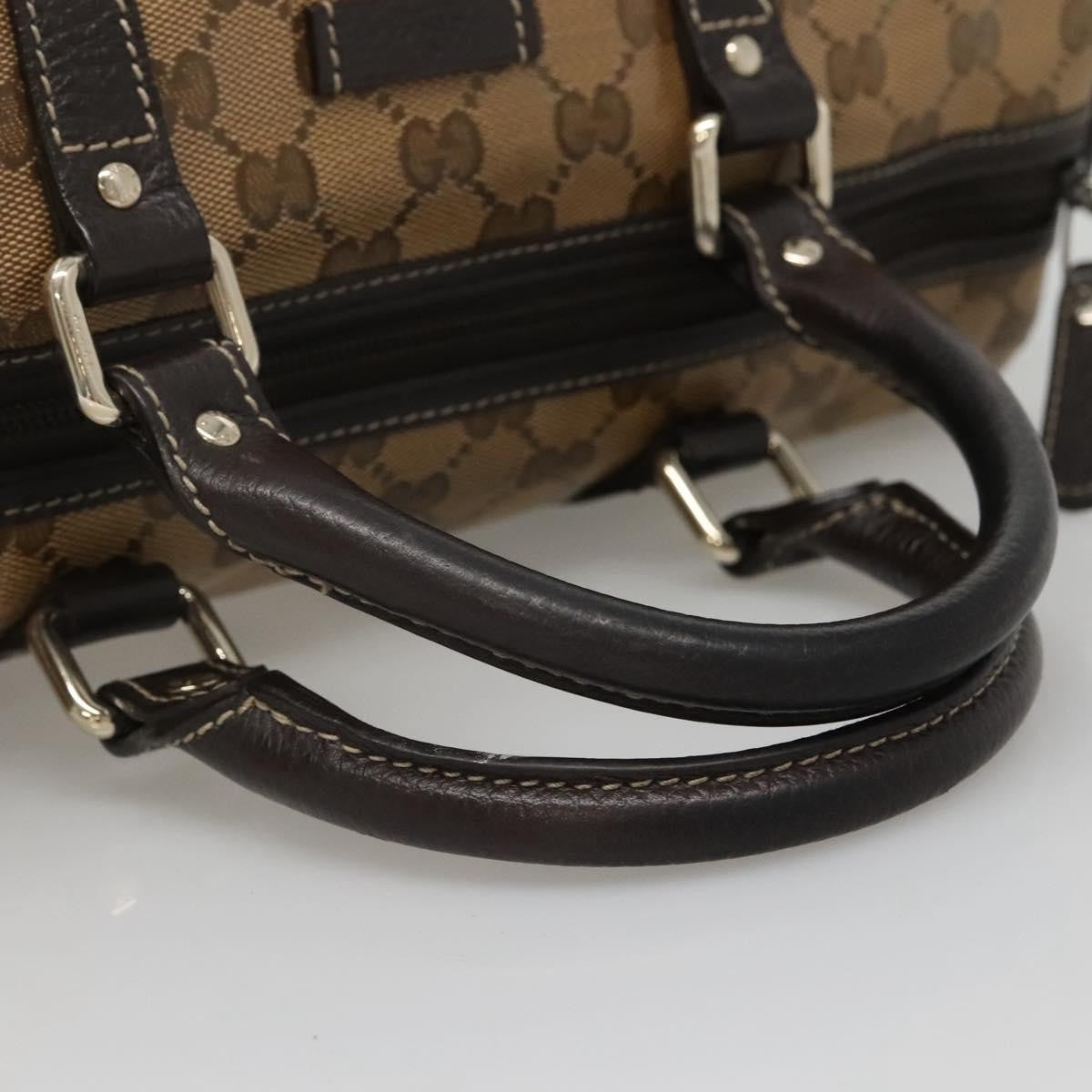 Gucci Joy Boston Bag GG Imprime, BEIGE, CANVAS, Travel bag