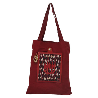 Miu Miu Tote Nylon, RED, NYLON, Tote bag