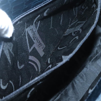 Salvatore Ferragamo Vara shoulder Bag Leather, NAVY, LEATHER, Shoulder bag