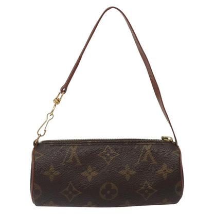 Louis Vuitton Papillon Pochette Monogram Canvas, BROWN, CANVAS, Handbag