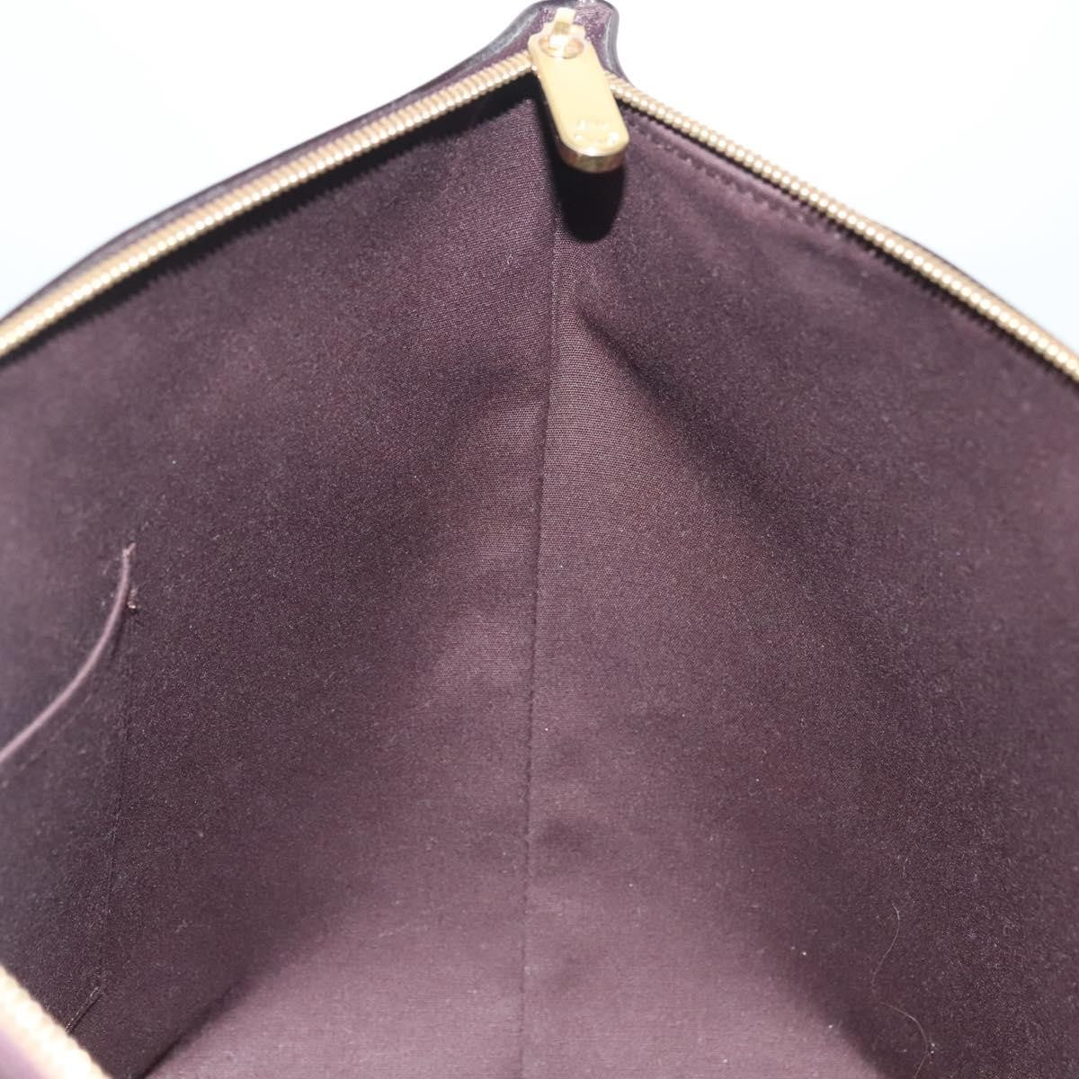 Louis Vuitton Bellevue Handbag Monogram Vernis, PURPLE, PATENT_LEATHER, Tote bag