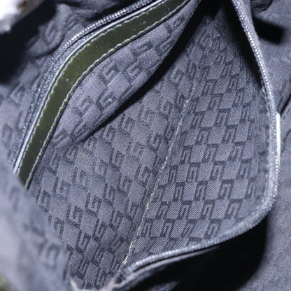 Gucci Vintage Handbag Leather, KHAKI, LEATHER, Handbag