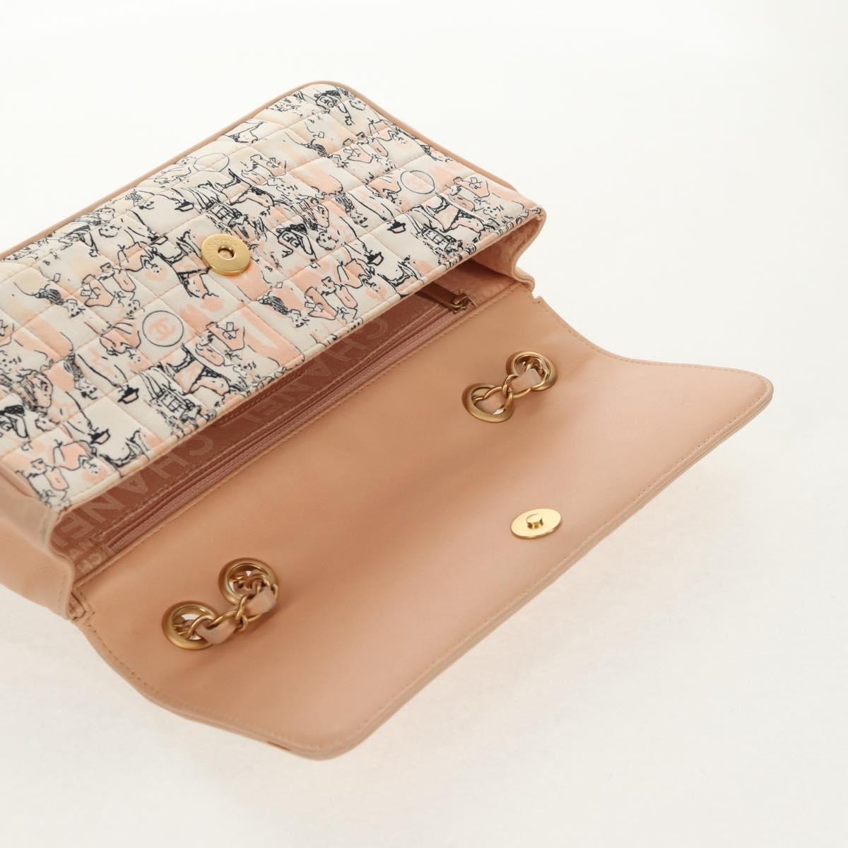 Chanel Limited Edition Scarf Flap Bag Printed Silk and Leather, MULTICOLOUR, LEATHER, Shoulder bag