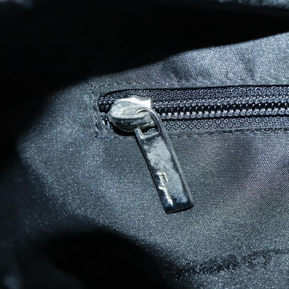 Salvatore Ferragamo Gancini Shoulder Bag Nylon, BLACK, NYLON, Shoulder bag