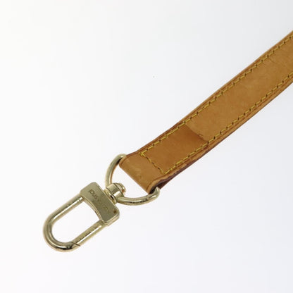 Louis Vuitton Adjustable Shoulder Strap Vachetta Leather, BEIGE, LEATHER, Straps