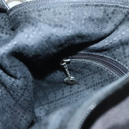 Gucci Vintage Bamboo Shoulder Bag Nylon, BLACK, NYLON, Shoulder bag