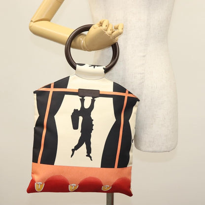 Bvlgari Handbag Canvas, BEIGE, CANVAS, Handbag