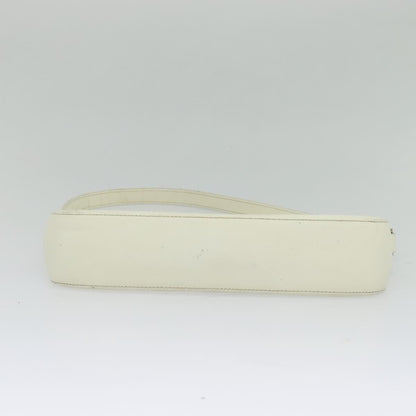 Burberry Flap Shoulder Bag Leather, WHITE, LEATHER, Shoulder bag