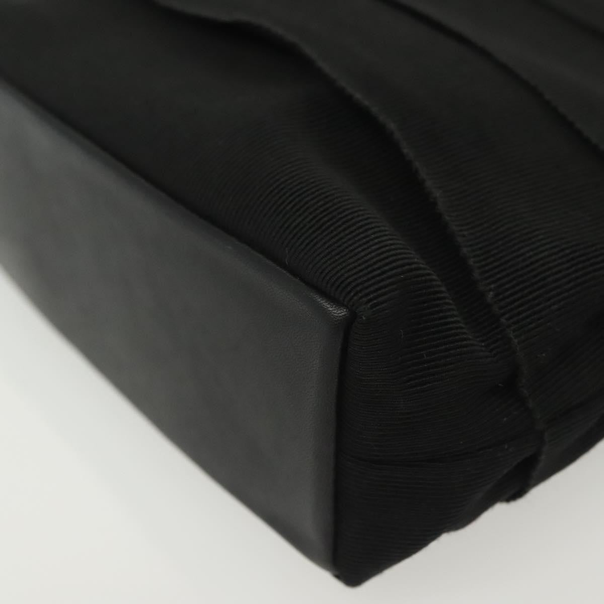 Salvatore Ferragamo Vala Handbag Canvas, BLACK, CANVAS, Handbag