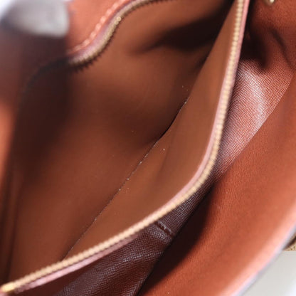 Louis Vuitton Saint Cloud Handbag Monogram Canvas, BROWN, CANVAS, Shoulder bag