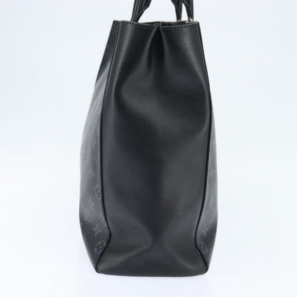 Louis Vuitton Grand Sac Bag Monogram Eclipse Canvas, BLACK, CANVAS, Tote bag