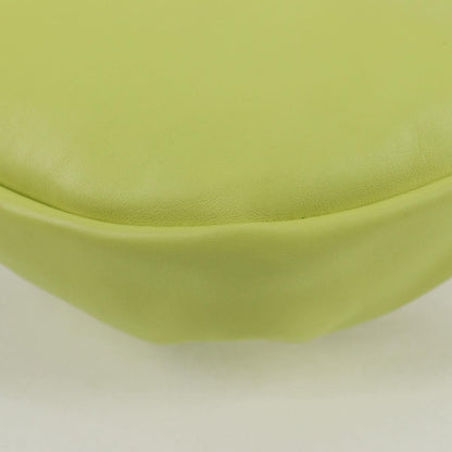 Bottega Veneta The Chain Pouch Leather, GREEN, LEATHER, Clutche & pouche