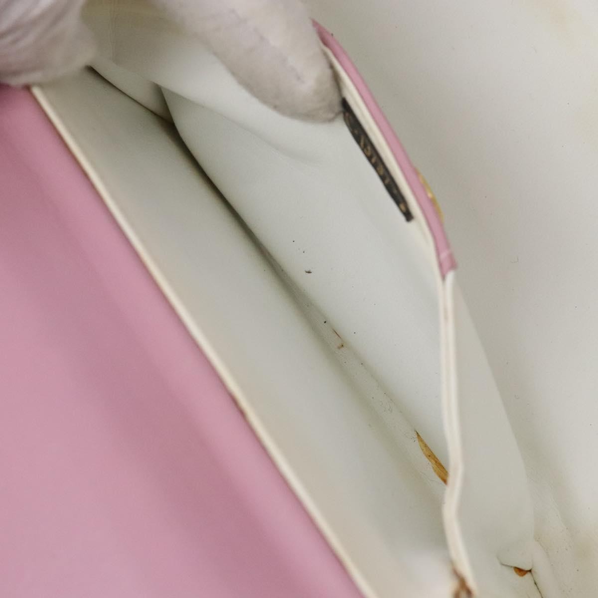 Fendi Classic Box Bag Leather, PINK, LEATHER, Handbag