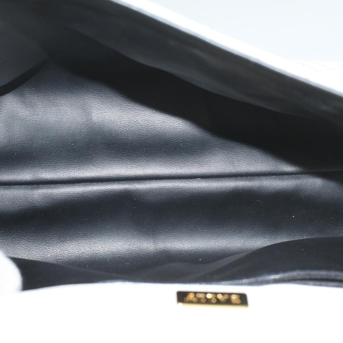 Bally Handbag Leather, WHITE, LEATHER, Handbag