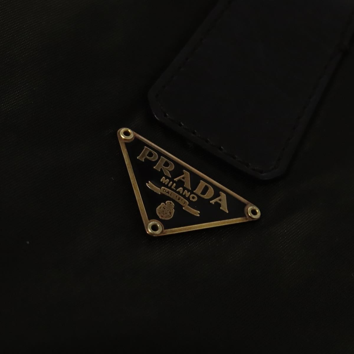 Prada Vintage Flap Messenger Bag Tessuto, KHAKI, NYLON, Shoulder bag