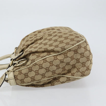 Gucci Sukey Top Handle Tote GG Canvas, BEIGE, CANVAS, Tote bag
