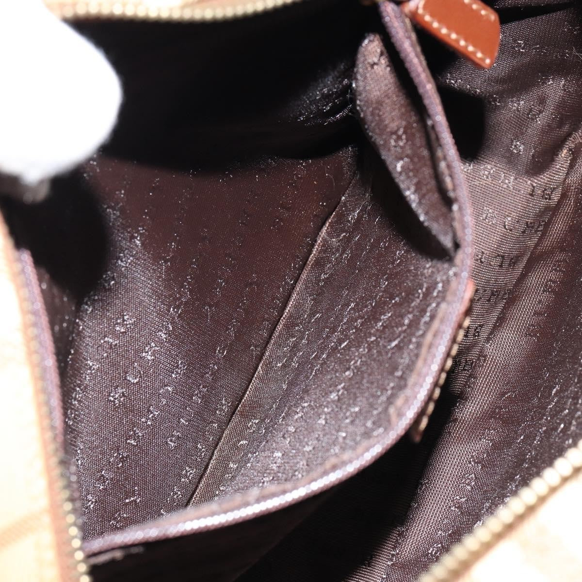 Burberry Nova check Shoulder bag Canvas, BEIGE, CANVAS, Shoulder bag