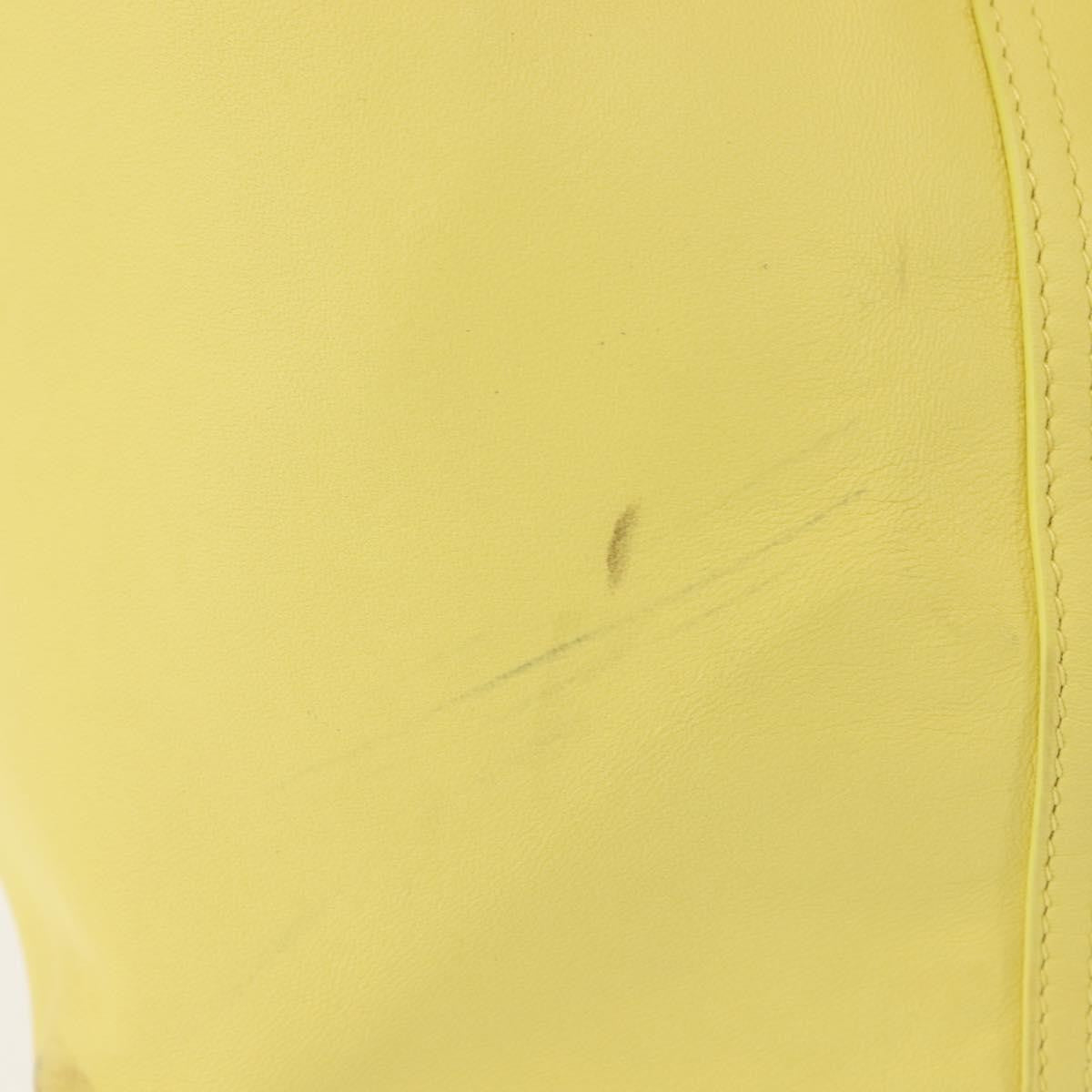 Bottega Veneta A-Shape Tote Leather with Intrecciato Detail, YELLOW, LEATHER, Shoulder bag