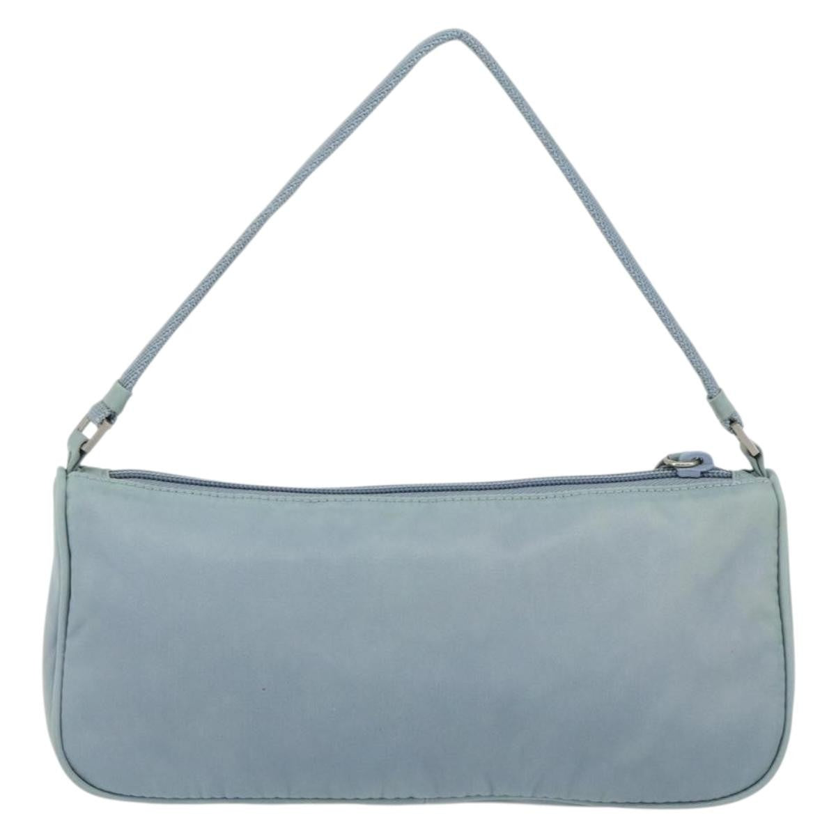Prada Pochette Shoulder Bag Tessuto, BLUE, NYLON, Clutche & pouche