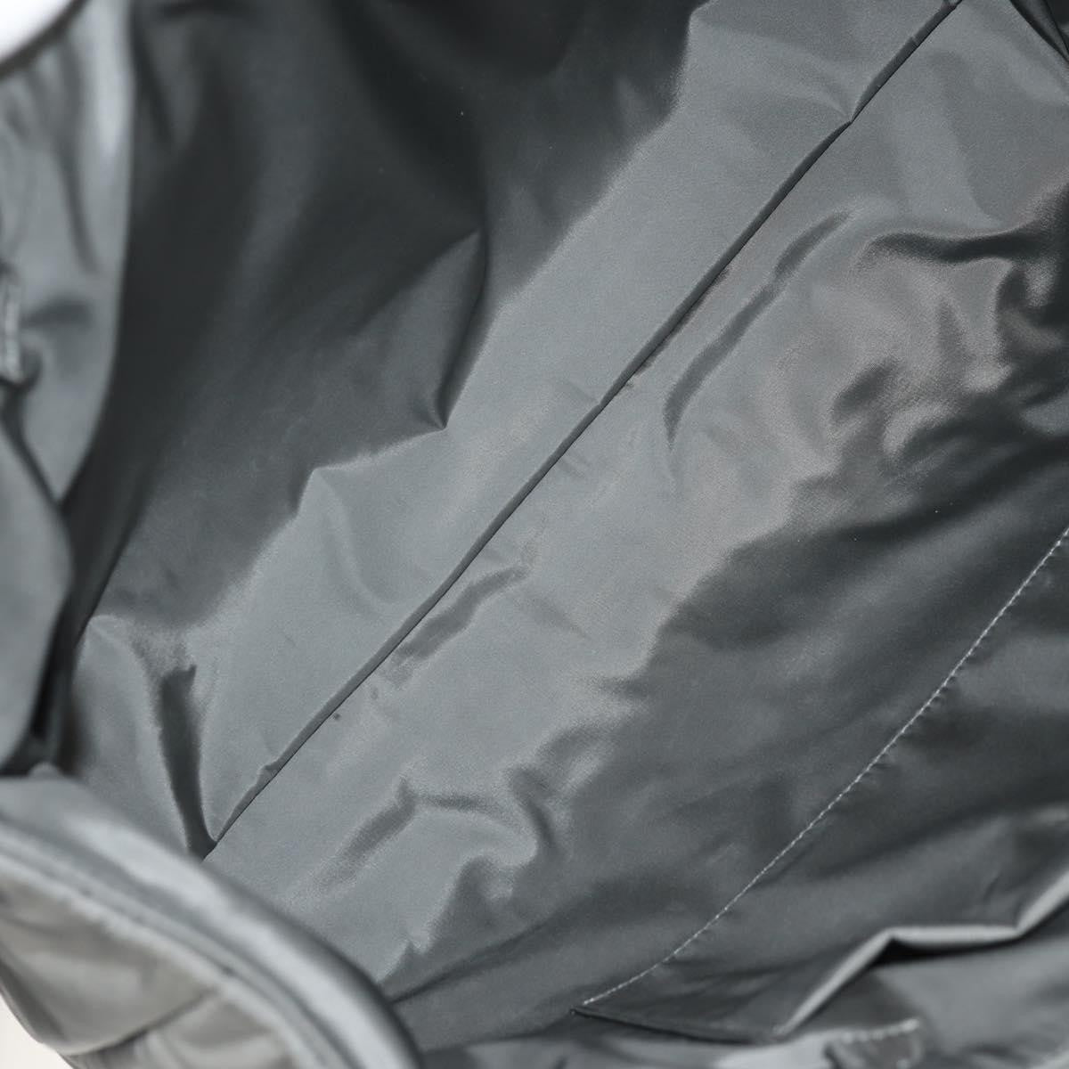 Chloe Woody Tote Recycled Nylon, GRAY, NYLON, Tote bag