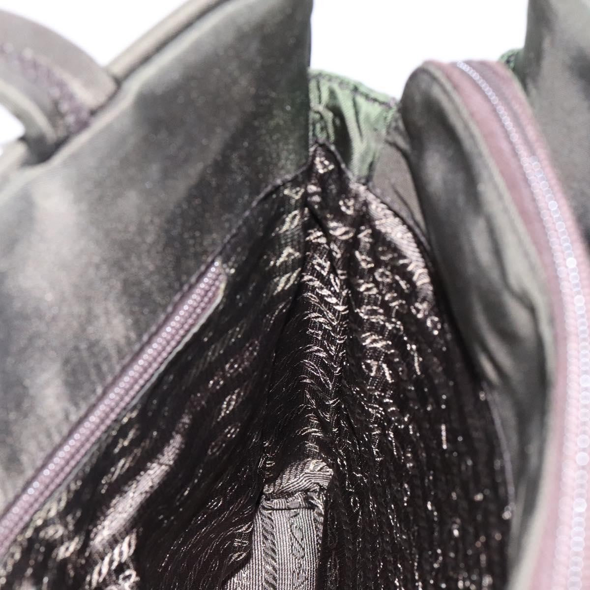 Prada Bowling Shoulder Bag Tessuto, KHAKI, NYLON, Shoulder bag