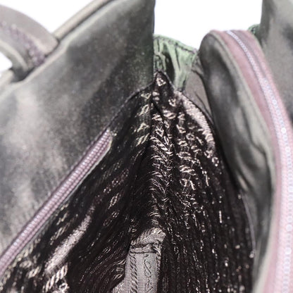 Prada Bowling Shoulder Bag Tessuto, KHAKI, NYLON, Shoulder bag