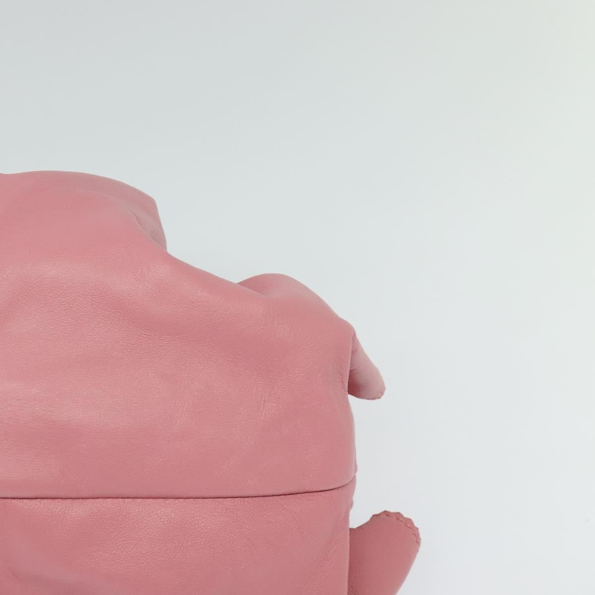 Loewe Anagram Logo Nappa Aire Hand Bag Leather, PINK, LEATHER, Handbag