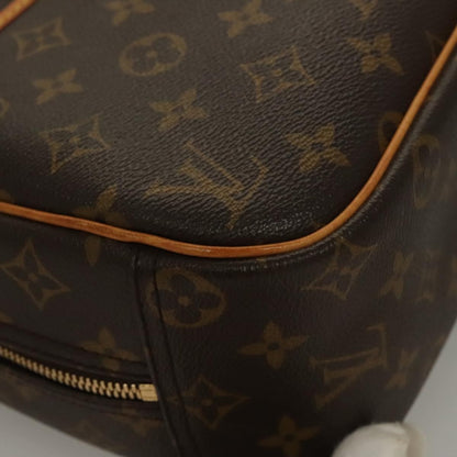Louis Vuitton Trouville Handbag Monogram Canvas, BROWN, CANVAS, Handbag