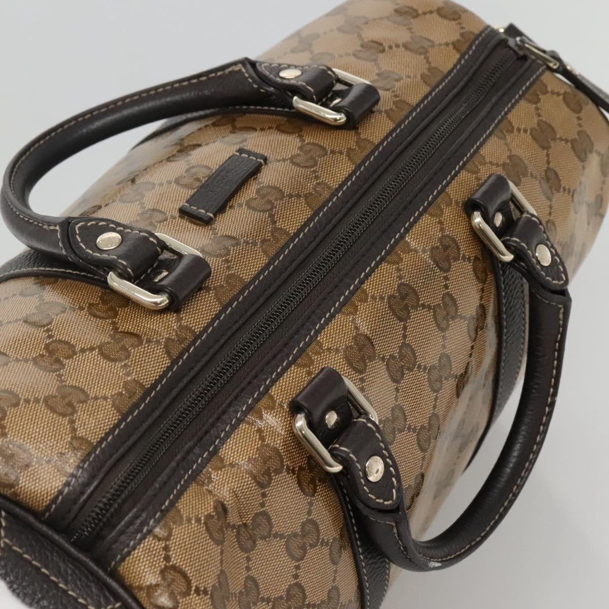 Gucci Joy Boston Bag GG Imprime, BEIGE, CANVAS, Travel bag