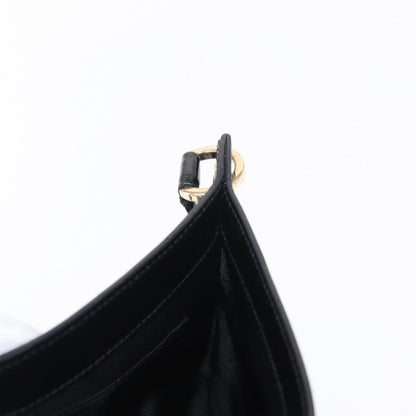 Salvatore Ferragamo Gancini Shoulder Bag Patent Leather, BLACK, PATENT_LEATHER, Shoulder bag