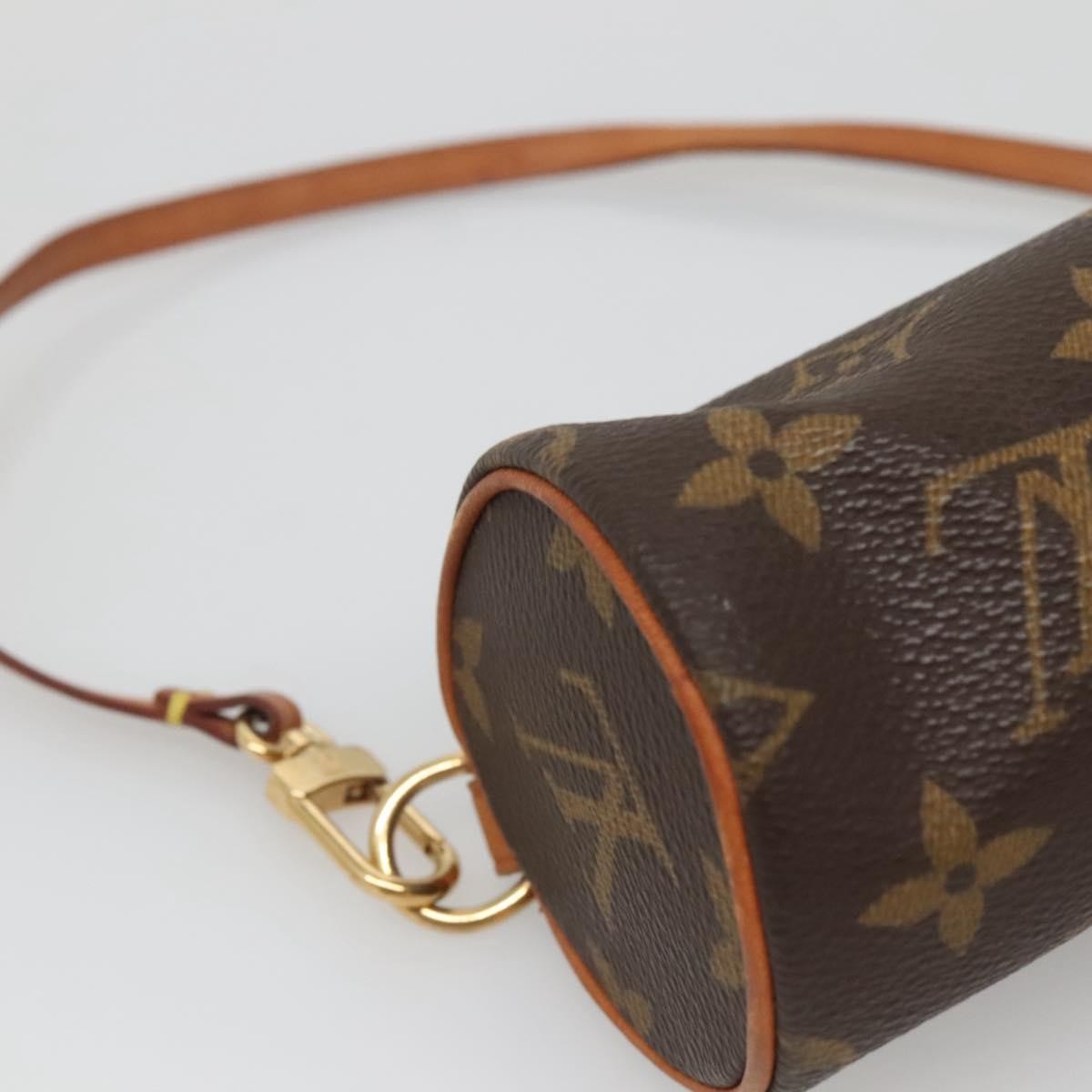Louis Vuitton Papillon Pochette Monogram Canvas, BROWN, CANVAS, Clutche & pouche