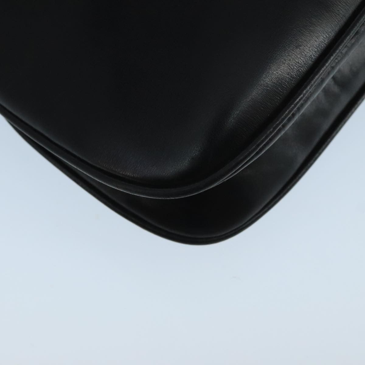 Gucci Vintage Shoulder Bag Leather, BLACK, LEATHER, Shoulder bag