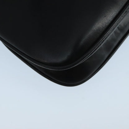 Gucci Vintage Shoulder Bag Leather, BLACK, LEATHER, Shoulder bag