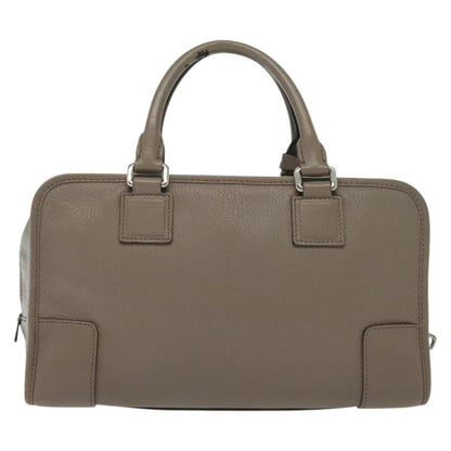 Loewe Amazona Bag Leather, GRAY, LEATHER, Handbag