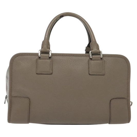 Loewe Amazona Bag Leather, GRAY, LEATHER, Handbag
