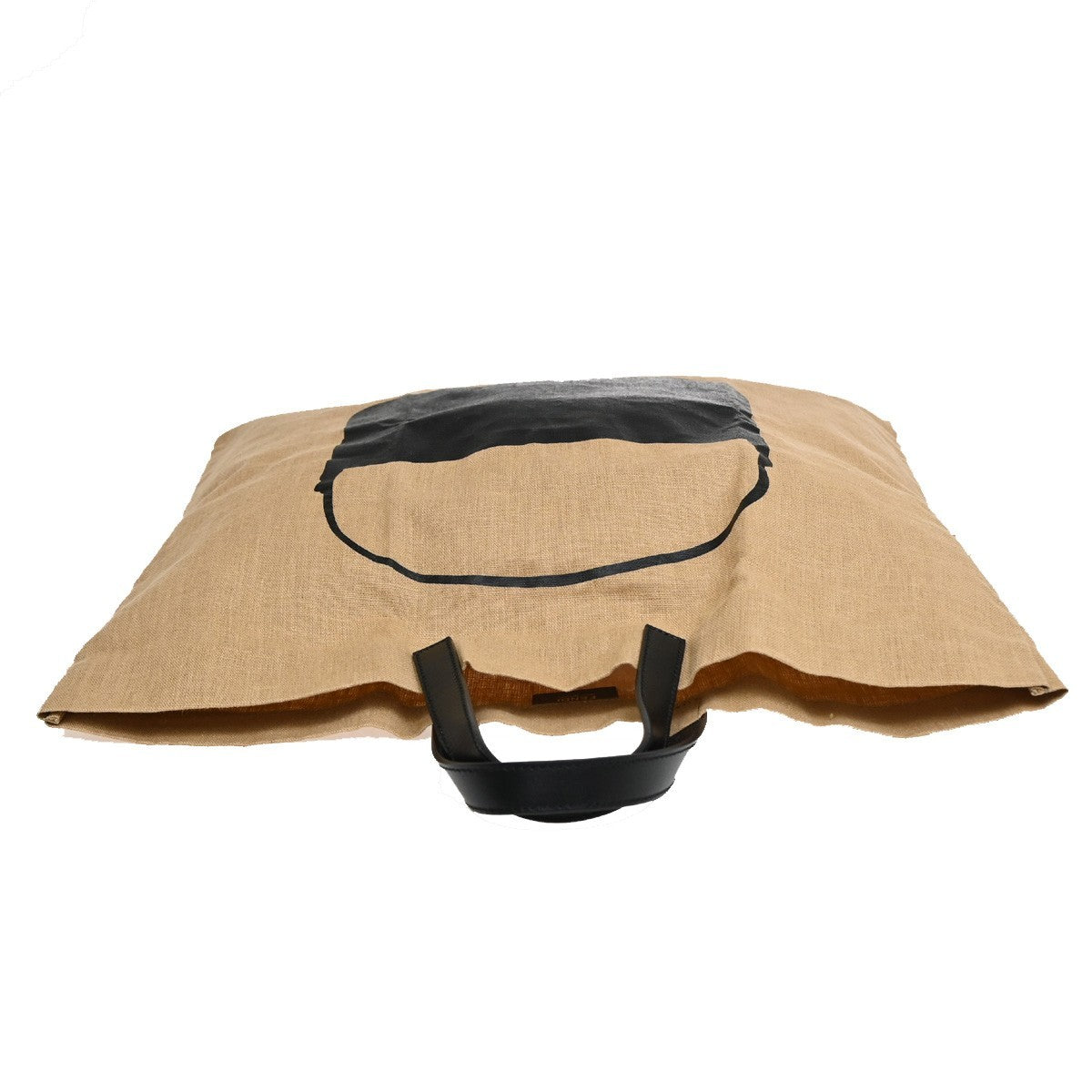 Fendi Shopping Tote Canvas, BEIGE, CANVAS, Tote bag