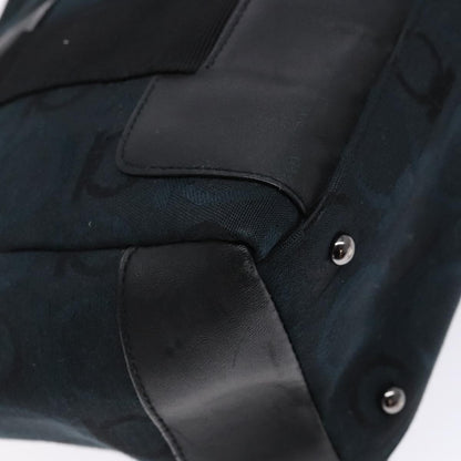 Salvatore Ferragamo Gancini Tote Canvas, BLACK, CANVAS, Tote bag