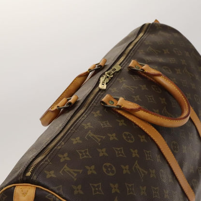 Louis Vuitton Keepall Bag Monogram Canvas, BROWN, CANVAS, Travel bag