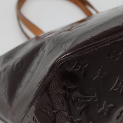 Louis Vuitton Bellevue Handbag Monogram Vernis, BURGUNDY, PATENT_LEATHER, Tote bag