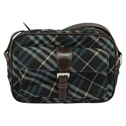 Burberry Nova Check Blue Label Nylon, BROWN, NYLON, Shoulder bag