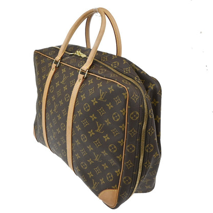 Louis Vuitton Sirius Handbag Monogram Canvas, BROWN, CANVAS, Travel bag