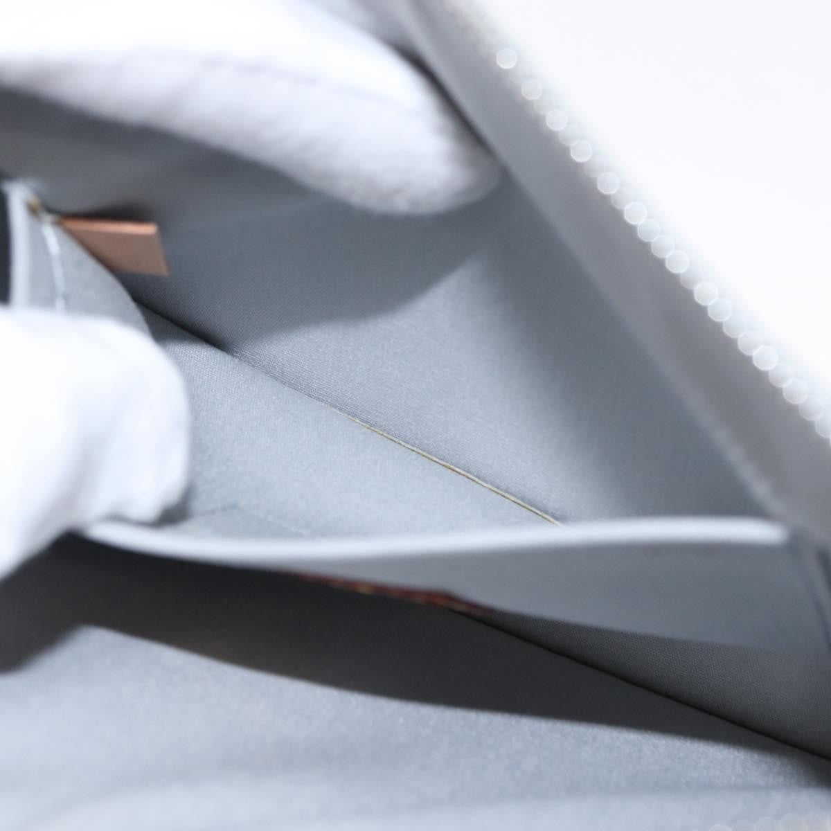 Louis Vuitton Pochette Clutch Monogram Miroir PVC, SILVER, PATENT_LEATHER, Clutche & pouche