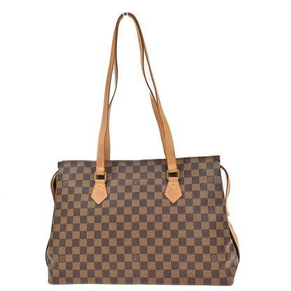Louis Vuitton Chelsea Handbag Centenaire Damier, BROWN, CANVAS, Handbag